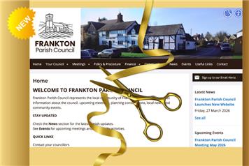 Frankton Parish Council Launches New Website