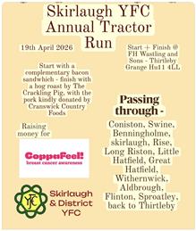 Tractor Run - Skirlaugh Young Farmers