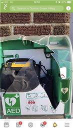 UPDATE: Defibrillator Cabinet Smashed