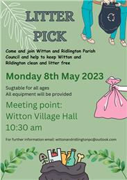 Witton and Ridlington Litter Pick