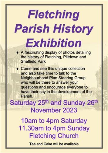  - Fletching Historical Exhibition