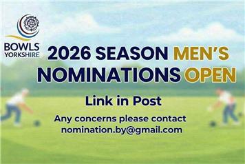 Mens Nominations now open