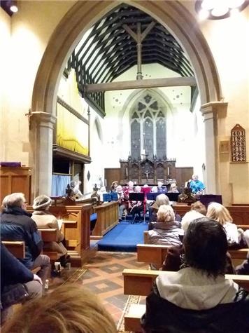 FROM HALFWAY DOWN THE CHURCH - The  dreaded  Christmas  Concert 2017/2018