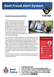 Kent Fraud Alert System