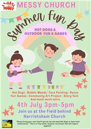 Messy Church - Saturday 4 July 2026