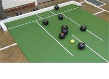 Short Mat Bowls demonstration