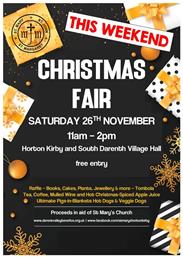 St Mary's Church Christmas Fair This Weekend