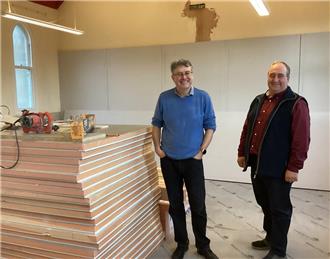 SNEAKY PEEK AT NEW SCHOOLROOM