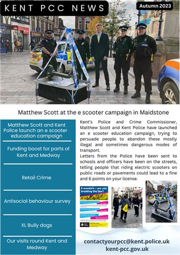 Page 1 of 4 - KENT PCC NEWSLETTER - AUTUMN 2023