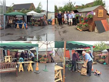 Busy, busy - South West in Bloom at the RWB Shed