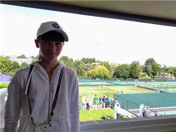 Annabel at Wimbledon - Road to Wimbledon 2019