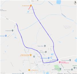 Temporary road closure along Long Lane