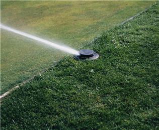 Brand New Irrigation System installation is complete