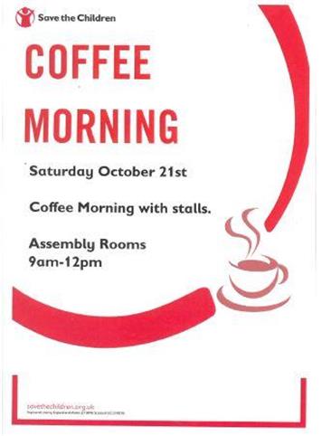  - Save the Children Coffee morning