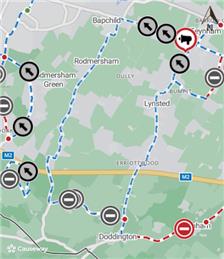 Temporary Road Closure - Down Court Road, Milstead - 20th March 2026