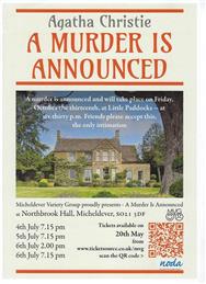 Agatha Christie's A Murder is Announced