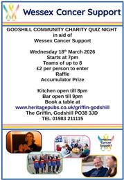Godshill Comm Charity Quiz - Wessex Cancer Support