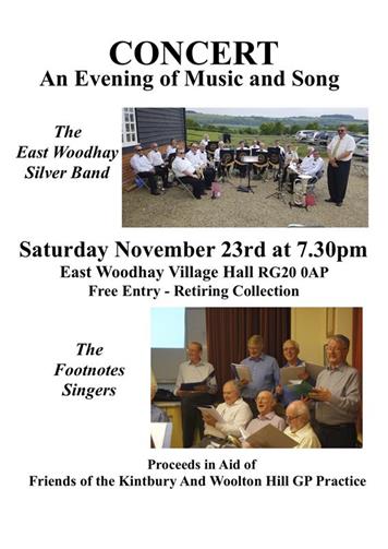  - East Woodhay Silver Band Concert this Saturday