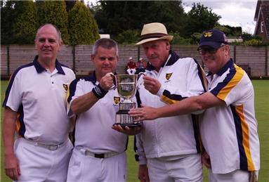 County Fours champions - Solihull Municipal...double champions