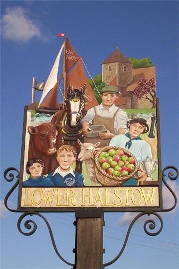  - Mary Moore - Designer of Lower Halstow's Village Sign