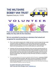 Become A Wiltshire Bobby Van Stay Safe On-line Volunteer