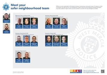 Meet you Safer Neighbourhood Team