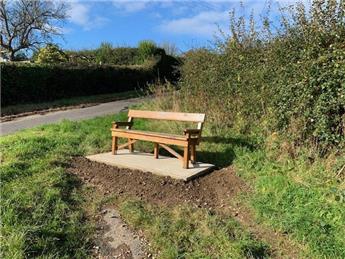Bench in memory of David Bysouth