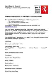 Queen's Platinum Jubilee Street Parties