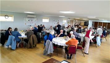 Good Friday Cream Tea in the Clubhouse