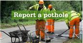 Reporting a pothole