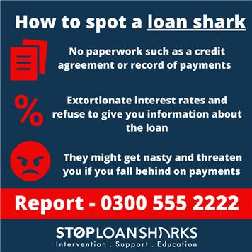  - Stop Loan Sharks