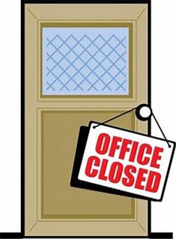  - Parish Office Closed Monday 3rd July