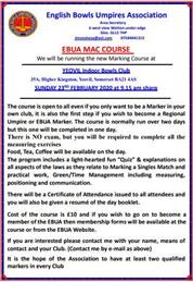 Markers Awareness Course