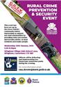 Rural Crime Prevention Event 25th January 2023