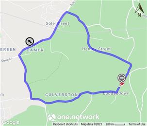 Temporary Road Closure - Luddesdown Road - 9th August 2021