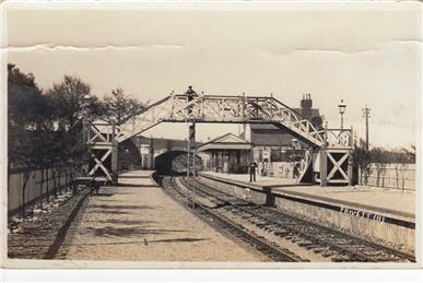 Privett Railway Station c1910 - New Postcard added to website