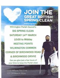 Wilmington's Big Spring Clean 2026 - TOMORROW!!
