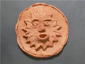 clay sun - Clay Modelling