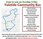 Yuletide Community Bus