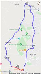 Temporary Road Closure - Billet Hill, Ash - 1st June 2022