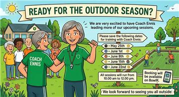 MONDAY COACHING WITH COACH ENNIS STARTING 25 MAY