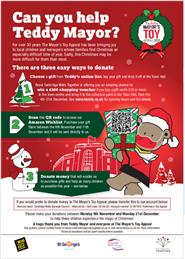 Teddy Mayor's Toy Appeal 2020