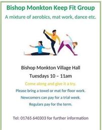 Keep Fit Group-SESSION CANCELLED JANUARY 13TH