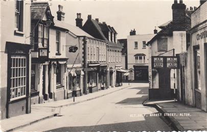 Market Street - Postmarked 29.7.1965 - New Postcard added to website