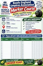 MARKERS COURSE