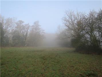 Mist in Hope Bagot - Church disappears overnight