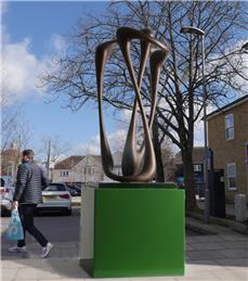 Press Release   Local artist talks about Blighs sculpture