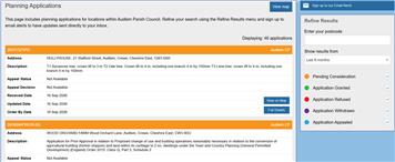 Online Planning Tracker