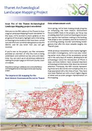 Thanet Archaeological Landscape Mapping Project - Newsletter #5