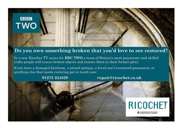  - Repair Shop: NEW BBC2 Show Looking for Sentimental Items